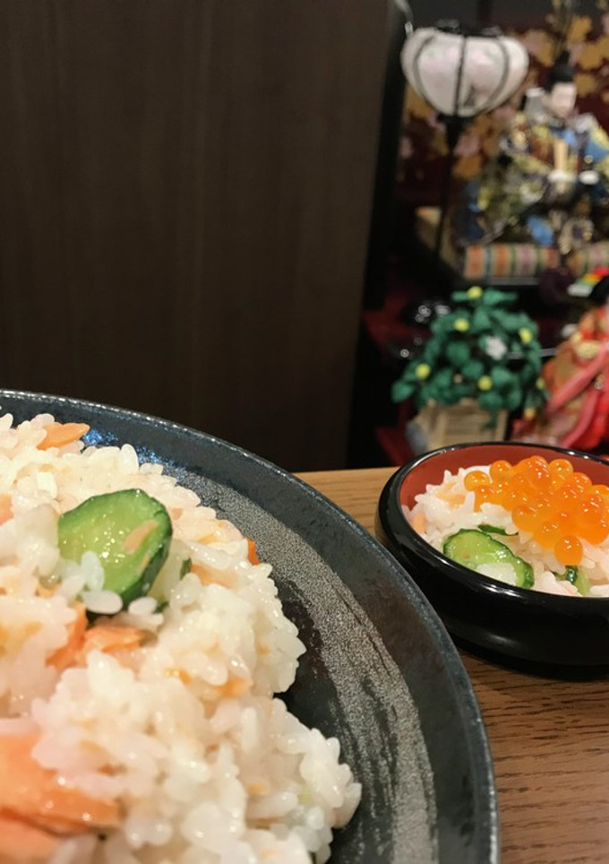 鮭きゅうりちらし寿司-レシピのメイン写真