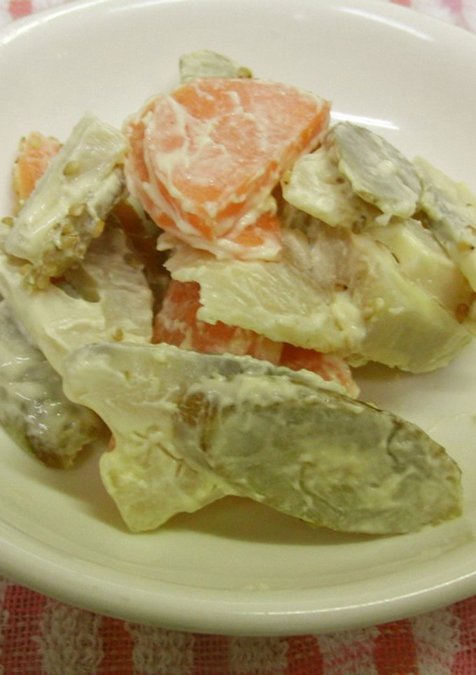 【保育園の給食】ごぼうのマヨネーズ炒め-レシピのメイン写真