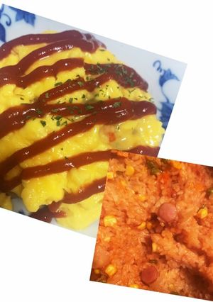 圧力鍋でケチャップライス-レシピのメイン写真