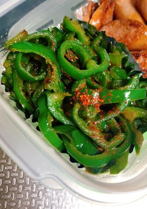 すぐ完成！ご飯に合うピーマンの醤油炒め＊-レシピのメイン写真