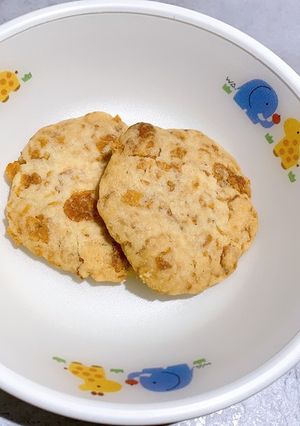 ☆卵なし☆コーンフレーククッキー-レシピのメイン写真