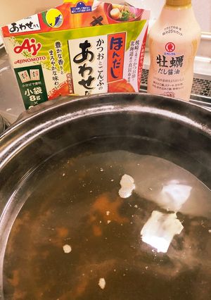 手軽にパパッと簡単寄せ鍋つゆ！！-レシピのメイン写真