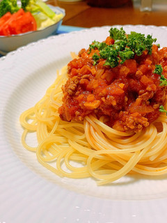 簡単失敗知らず♪ミートソーススパゲティ-レシピのメイン写真