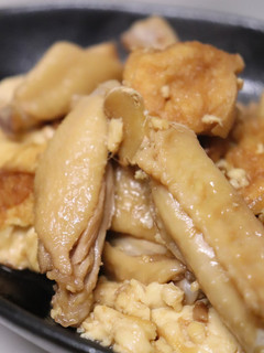 フライパンで簡単♪鶏手羽中と厚揚げの煮物-レシピのメイン写真