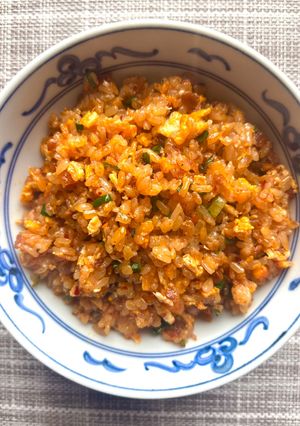 サーモンハラミXO醤チャーハン-レシピのメイン写真