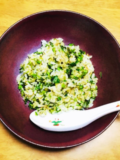 春の香りの♡ふきのとう炒飯-レシピのメイン写真