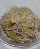 簡単☆豚肉とキャベツともやしの重ね蒸し