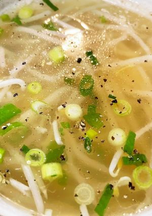 もやしのシャキシャキスープ-レシピのメイン写真