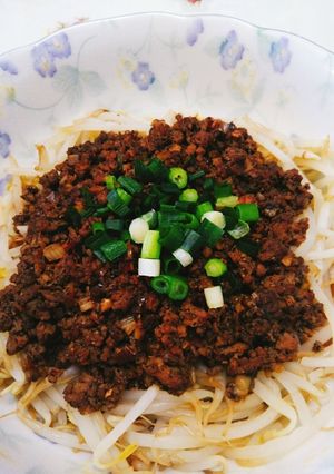 もやしで汁なし担々麺-レシピのメイン写真