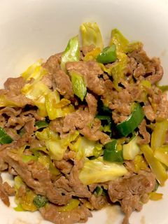 豚肉とキャベツとピーマンのオイマヨ炒め-レシピのメイン写真