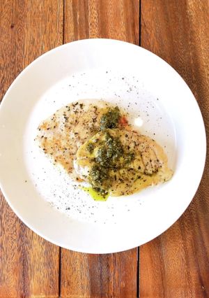鶏胸肉のやわらかバジルステーキ-レシピのメイン写真
