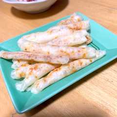 รูปของ さけるチーズで簡単おつまみ