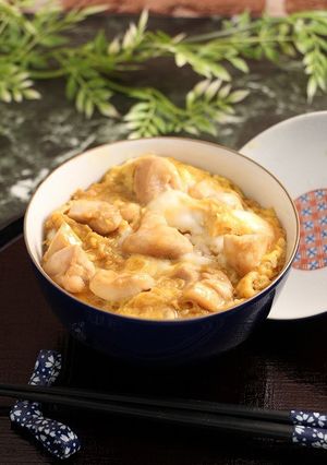 簡単！親子丼☆玉ひで風ミニ丼-レシピのメイン写真