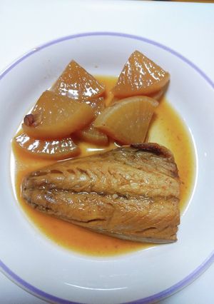 フライパンで簡単★鯖と大根のピリ辛煮-レシピのメイン写真