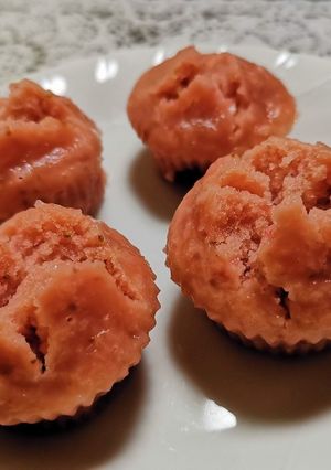 苺の米粉蒸しパン☆-レシピのメイン写真