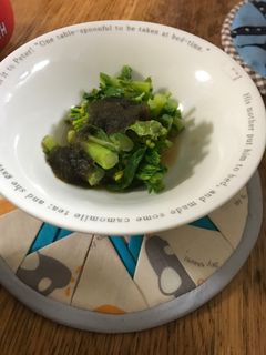 菜の花のお浸し-レシピのメイン写真