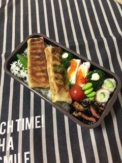 男子高校生弁当2/19春巻き弁当-レシピのメイン写真