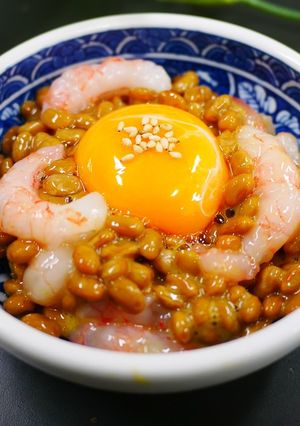 甘えび納豆-レシピのメイン写真