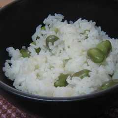 รูปของ ☆秋満喫☆黒豆枝豆ごはん