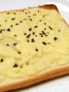 甘さ控えめ!チーズさつまいもトースト-レシピのメイン写真