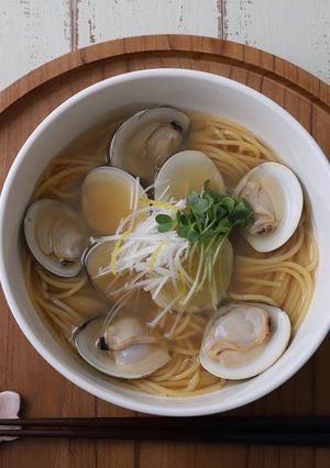 はまぐりラーメン-レシピのメイン写真
