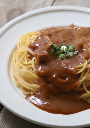 カレーパスタ-レシピのメイン写真