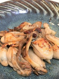 牡蠣ガーリック炒め【クエだしの素】よか魚-レシピのメイン写真