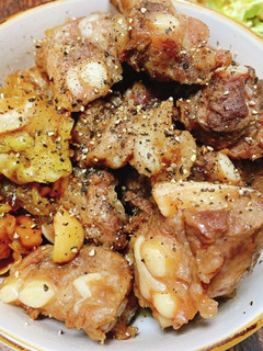 豚バラ軟骨とキャベツの甘辛い煮-レシピのメイン写真