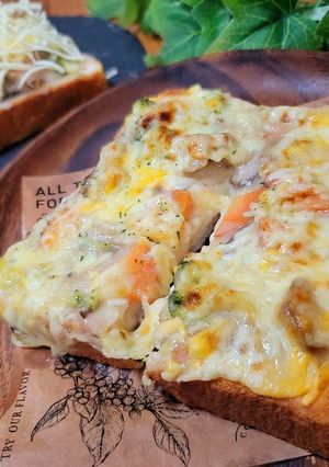 冷凍作りおき♪リメイクシチュートースト-レシピのメイン写真