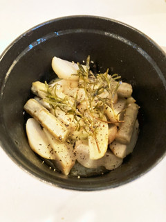 staubで里芋とごぼうのローズマリー風-レシピのメイン写真