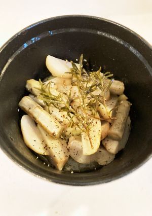 staubで里芋とごぼうのローズマリー風-レシピのメイン写真