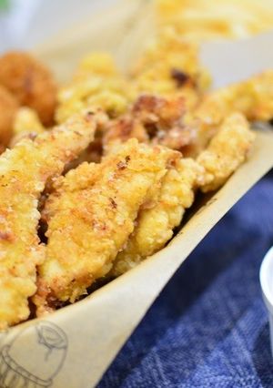 簡単でスパイシーなカレースティックチキン-レシピのメイン写真