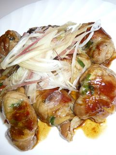 里芋の豚肉巻き焼き甘辛だれ-レシピのメイン写真