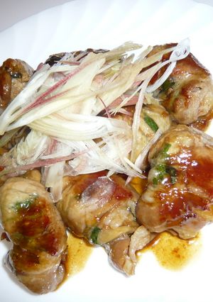 里芋の豚肉巻き焼き甘辛だれ-レシピのメイン写真