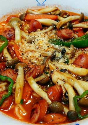 なんちゃってイタリアンラーメン-レシピのメイン写真