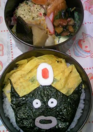 キャラ弁d(ﾟｰﾟ*)ポポ弁当～♪-レシピのメイン写真