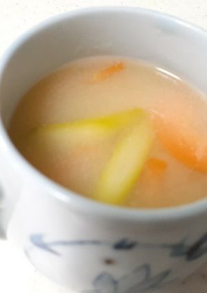 洋風味噌汁-レシピのメイン写真