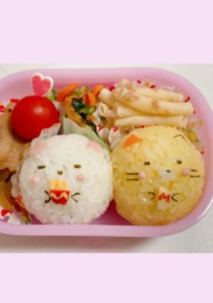 すみっコぐらし☆ハッピーセット☆キャラ弁-レシピのメイン写真