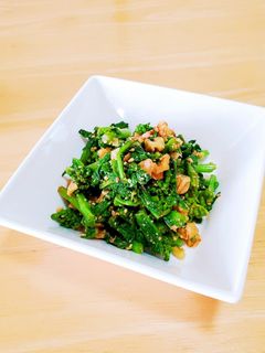 菜の花のくるみごま和え-レシピのメイン写真