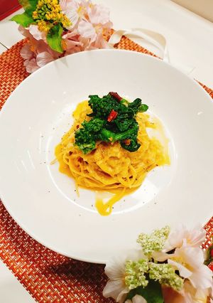 菜の花のぺぺたま-レシピのメイン写真