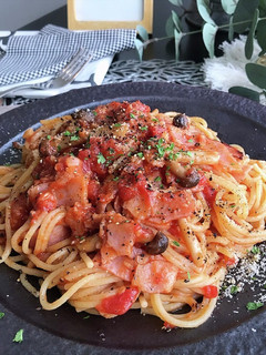 トマト缶で♩トマトソースパスタ-レシピのメイン写真