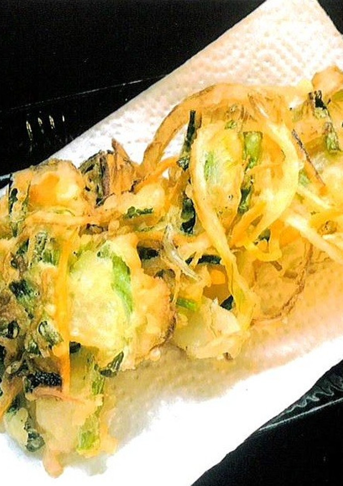 阿多田ちりめん骨骨かき揚げ-レシピのメイン写真
