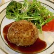 オーブンでふわふわハンバーグ