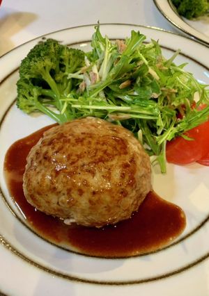 オーブンでふわふわハンバーグ-レシピのメイン写真