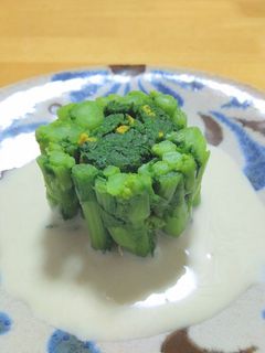 菜の花のわさびマヨネーズ和え-レシピのメイン写真