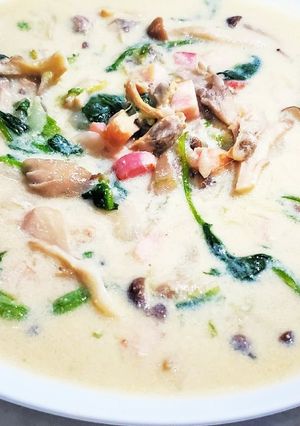 濃厚なのに低糖質！豆乳のクラムチャウダー-レシピのメイン写真