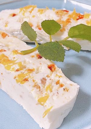 断面萌えレアチーズムース(カッサータ風)-レシピのメイン写真