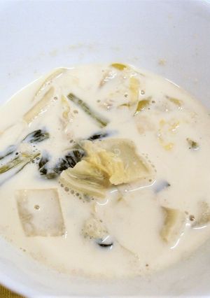 白菜のミルクスープ-レシピのメイン写真