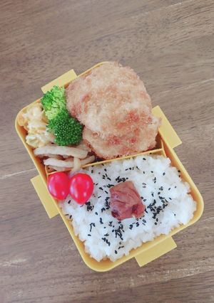 ひれかつ弁当♪-レシピのメイン写真