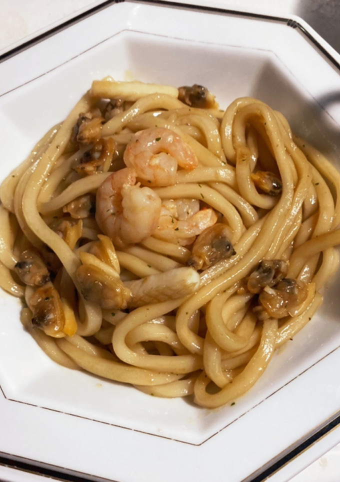 ちょっぴり洋風な焼うどん-レシピのメイン写真